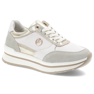Sneakersy FILIPPO - DP6858/25 WH GO Biały Złoty