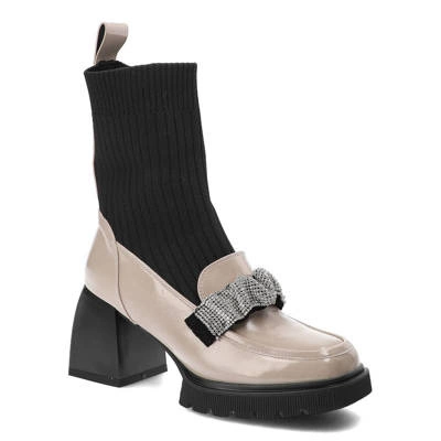 Botki S.BARSKI - MR870-41 Beige