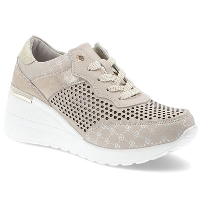 Sneakersy S.BARSKI - LR51-641 Beige
