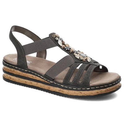 Sandalen RIEKER - 62949-45 Grey