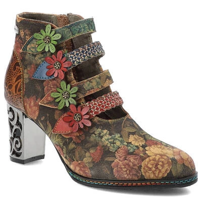 Botki LAURA VITA - Ledao 823 CX350-8 Orange