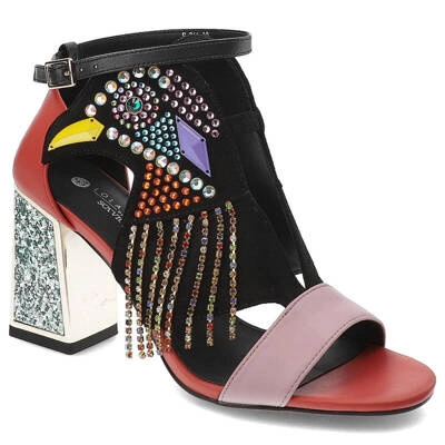 Sandały SCA'VIOLA - S-244 Black