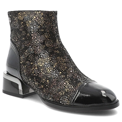 Botki S.BARSKI - CR52-695 Black