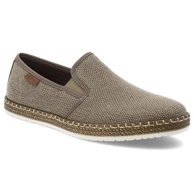 Espadryle RIEKER - B5265-64 Beige