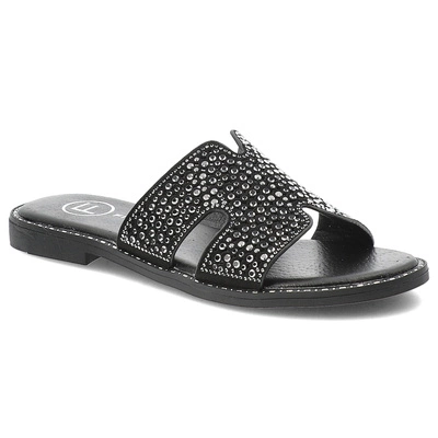 Klapki FILIPPO - DK6973/25 BK Czarny