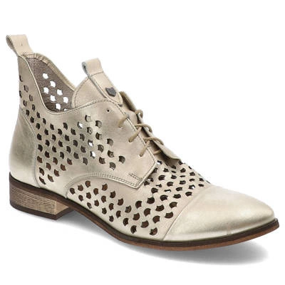 Botki ARMODO - 801 Złoty K