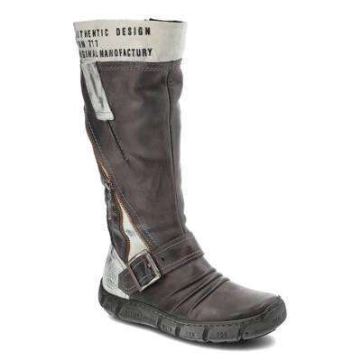 Stiefel CARINII - A9954 Grau Babilonia