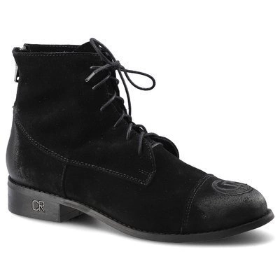 Botki CARINII - B5588/CR-H20-000-000-E04 Czarny