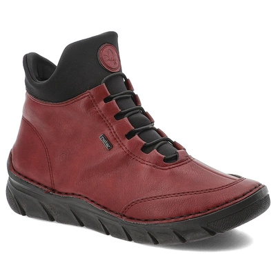 Botki RIEKER - 55069-35 Red
