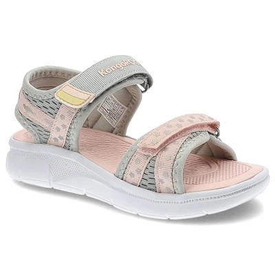 Sandalen KANGAROOS - 18873 000 2063 K-ES Finja Vapor Grey/Frost Pink