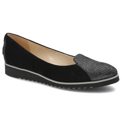 Półbuty GAMIS - 1904 Z8+ Czarny Zamsz