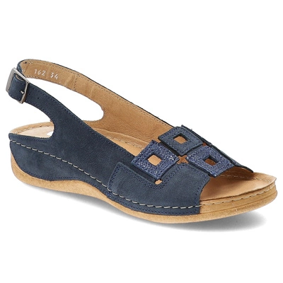 Sandały ARMODO - 5-1162-034 Granat Samuel+Puma