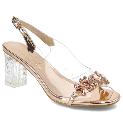 Sandały S.BARSKI - MR38-444 Rose