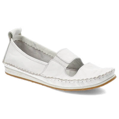 Półbuty LANQIER - 38C1246 White