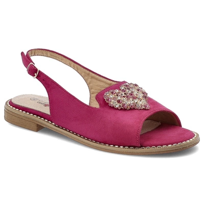 Sandały S.BARSKI - KV51-018 Fushia