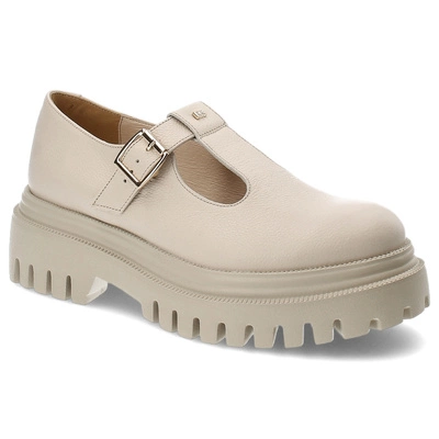 Półbuty KARINO - 4779/002-P Szary/Lico