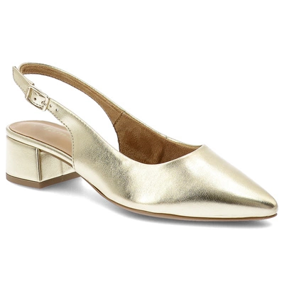 Sandały TAMARIS - 1-29505-44 965 Light Gold Met