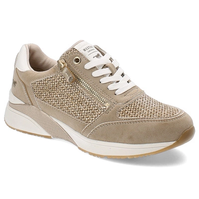 Sneakersy MUSTANG - 1358-316-4 Beige