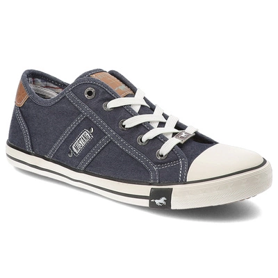 Trampki MUSTANG - 1099-310-800 Ciemnoniebieskie