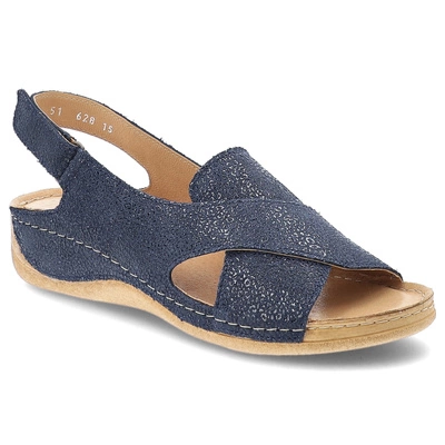 Sandały ARMODO - 5-1628-015 Granat Puma