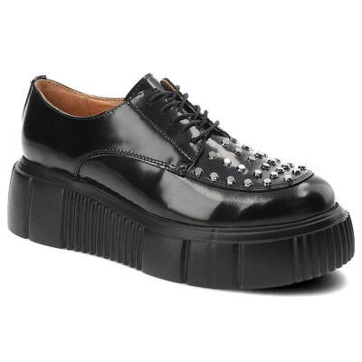 Półbuty SIMEN - 5171A L.Czarny Mat