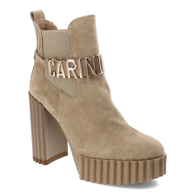 Botine CARINII - B9785_-R30-000-000-F10 Beż