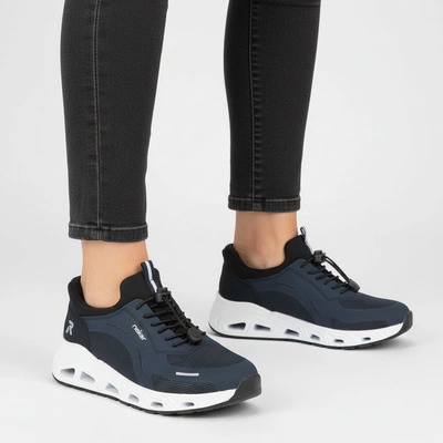 Sneakersy RIEKER - N5257-14 Blue