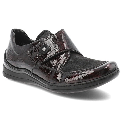 Półbuty RIEKER - 48951-35 Red