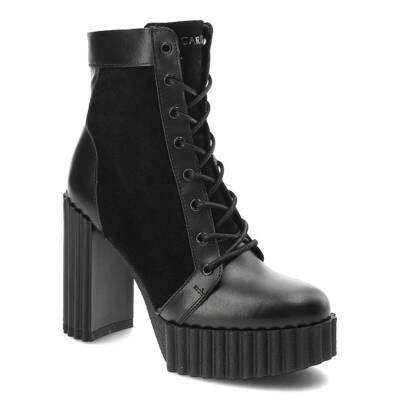 Botki CARINII - B9314_-H20-E50-000-F10 Czarny