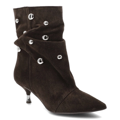 Botki CHEBELLO - 4826_-268-000-PSK-S393 Brąz