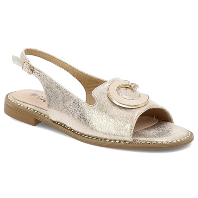Sandały S.BARSKI - KV51-084 Lt.Gold
