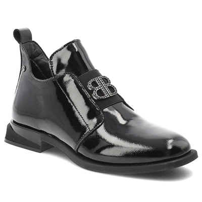 Botki FILIPPO - DBT4763/25 BK Czarny