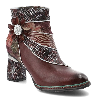 Botki LAURA VITA - Kinoao 13 AC331-13 Wine