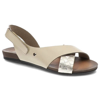 Sandały LEMAR - 40141 Bf.Beż+Bf.Tuluza Zł