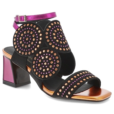 Sandały S.BARSKI - CR51-566 Orange Mixed