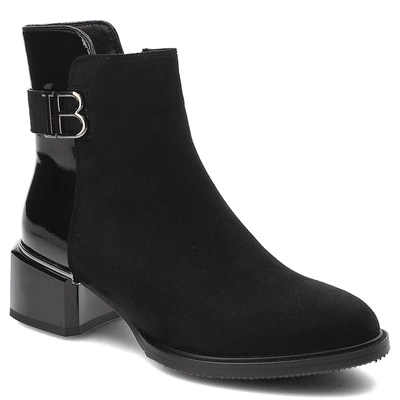 Botki S.BARSKI - MR880-040 Black