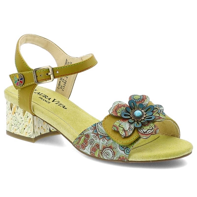 Sandały LAURA VITA - Hucbio 42 SL151237-42 Vert