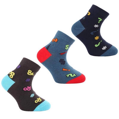 Socken MORAJ 3 Pary - CSB200-542 Bunte