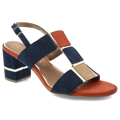 Sandały MARCO TOZZI - 2-28314-42 890 Navy Comb