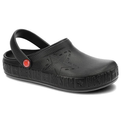 Klapki BIG STAR - II275001 Czarny