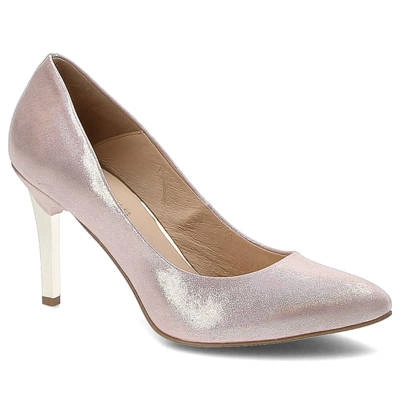 Czółenka DAMISS - DS-531/1/A Róż Ayla