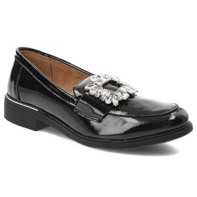 Półbuty FILIPPO - DP4787/23 BK Czarny