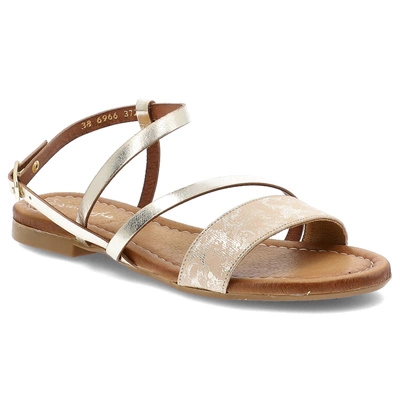 Sandały MACIEJKA - 06966-25/00-1 Złoty