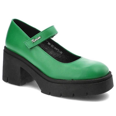 Pantofi KARINO - 4475/066-P Verde/Lico