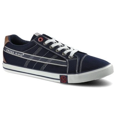 Trampki CROSS JEANS - FF1R4044C Granat