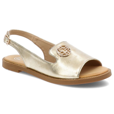 Sandały FILIPPO - DS3666/25 GO Złoty