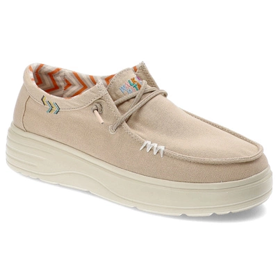 Halbschuhe PITAS - Natal 47 Beige