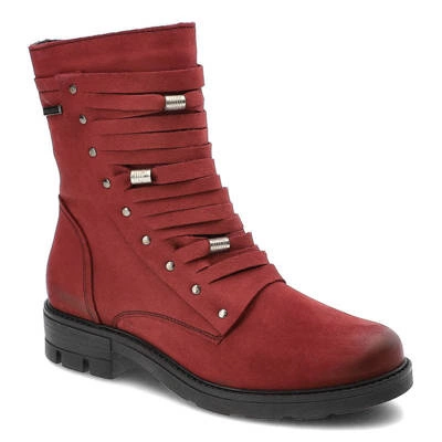 Stiefeletten POLLONUS - 5-1110-009 Rot Rosso Samuel