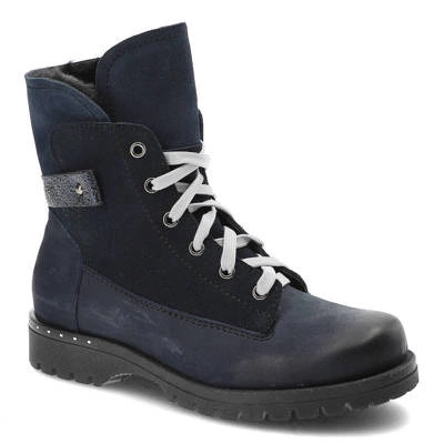 Stiefeletten POLLONUS - 5-0816-002 Dunkelblaue Samuel/Welur