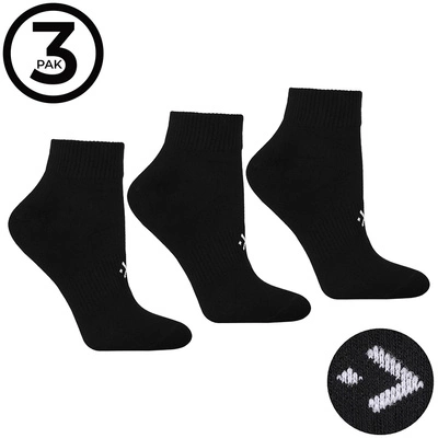 Socken MORAJ 3 Pary - CSL200-305B/3 Black